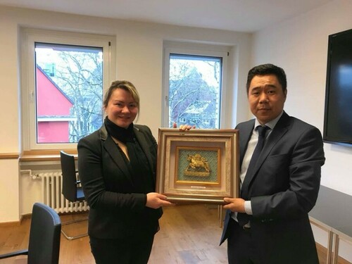 Герман улсын Спортын арбитрын шүүхэд албан ёсны уулзалт хийлээ.